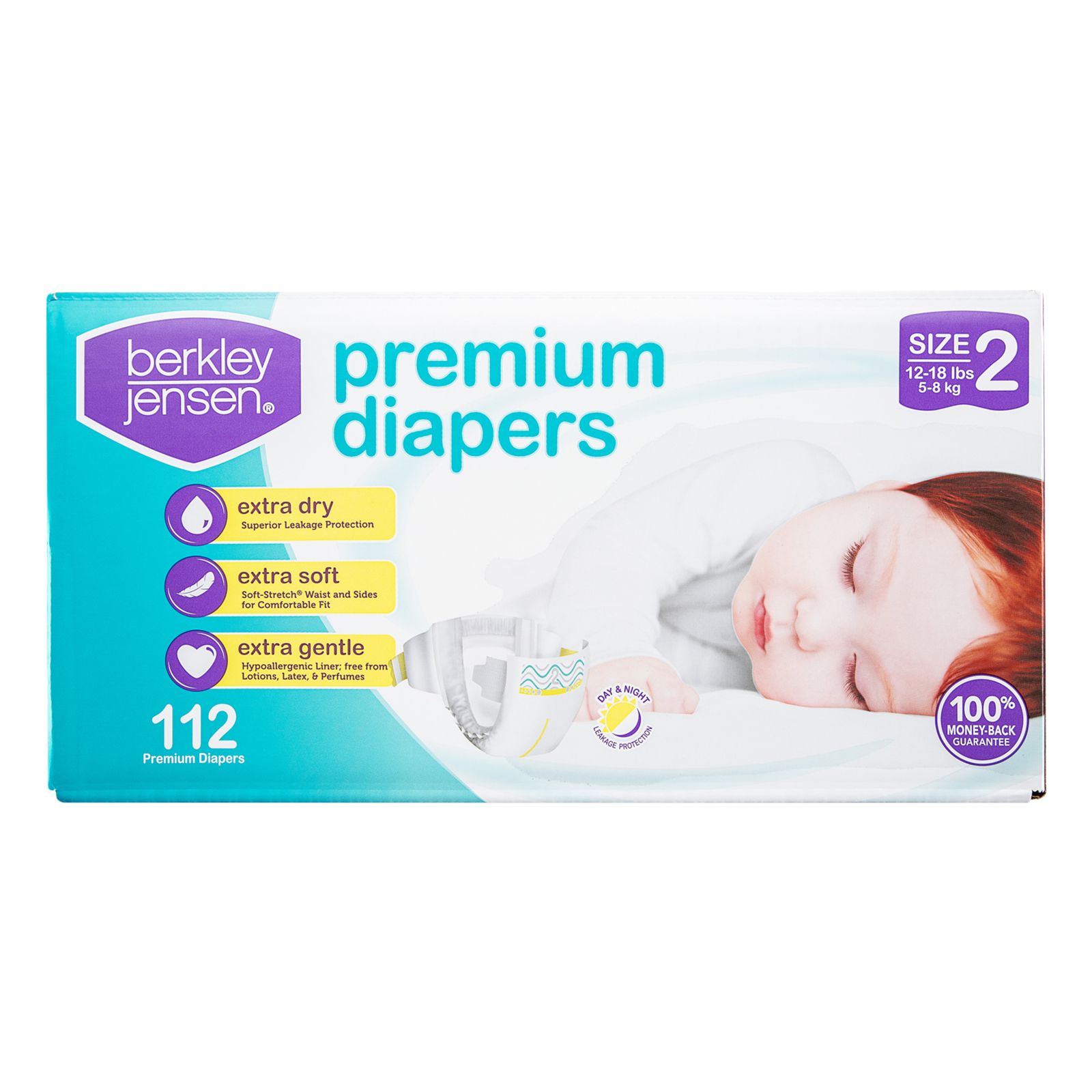 Berkley Jensen Ultra Diapers, Size 2