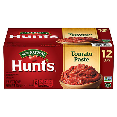 Hunt's Tomato Paste, 12 pk./6 oz.