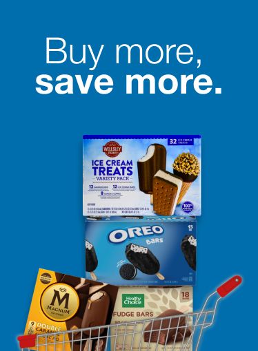 Buy More Save More on Frozen Treats at BJS Wholesale Club