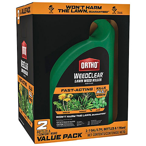 Ortho WeedClear Lawn Weed Killer Value Pack, 1.3 gal.