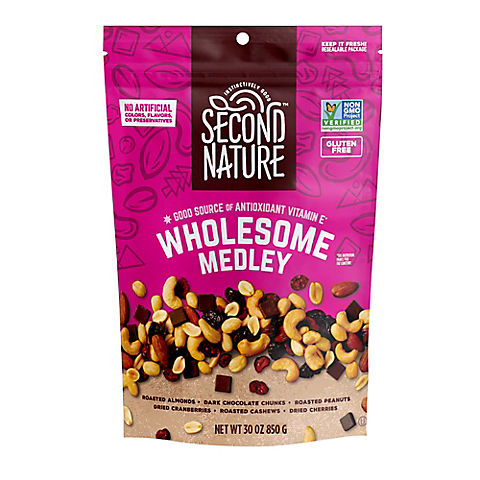 Second Nature Wholesome Medley Trail Mix, 30 oz.