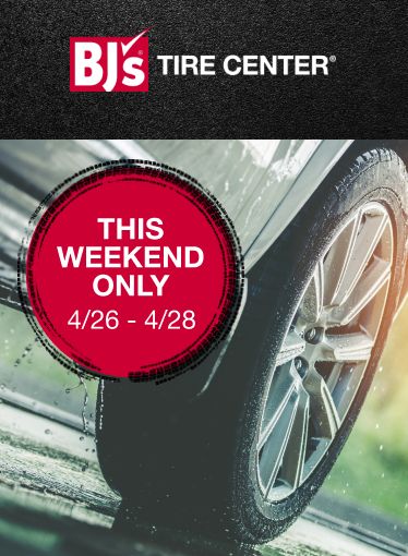 FREE installation on ALL tires.* This weekend only, 4/26 - 4/28.