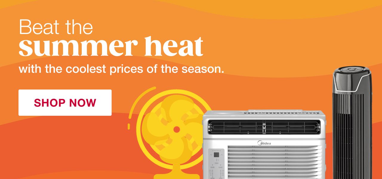 Beat the summer heat with the coolest prices of the season. Click to shop now