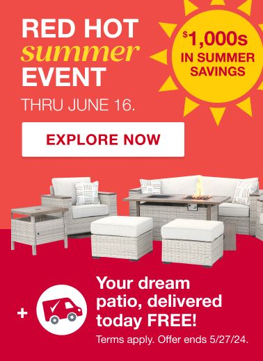 Red Hot Summer Event. The season's best deals thru June 16. Explore All
