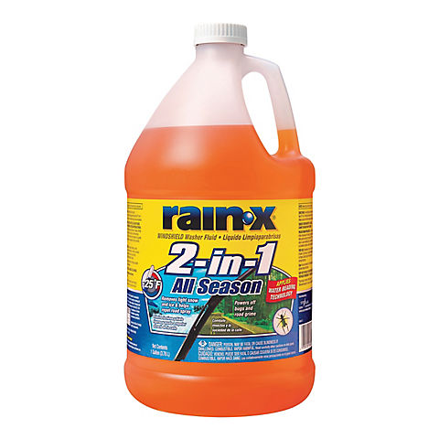 Rain-X -25 Degree 2-in-1 Windshield Washer Fluid, 1 Gallon