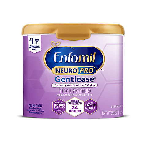 Enfamil NeuroPro Gentlease Baby Formula, 2 pk.
