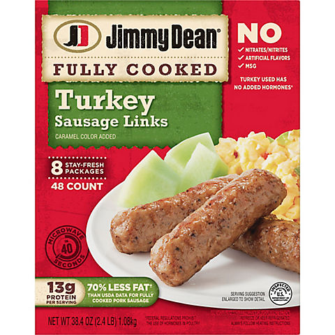 Jimmy Dean Turkey Sausage Links, 48 ct.