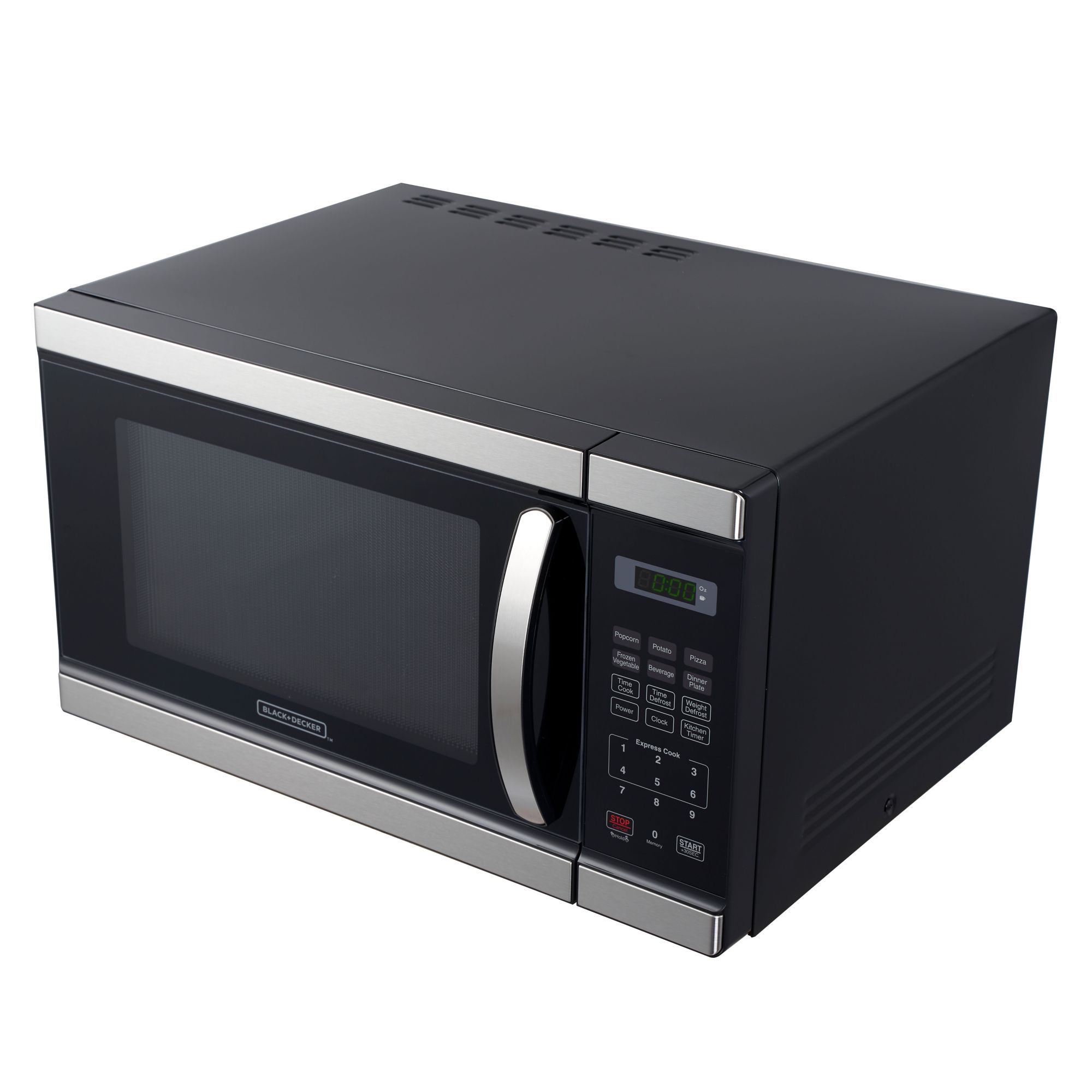 Black+Decker EM031MFOP2 1.1-Cu. Ft. Microwave, White - 20583040