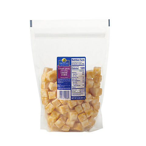 Great Lakes Cheese Colby Jack Cubes, 32 oz.