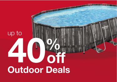 Up to 40% off outdoor deals