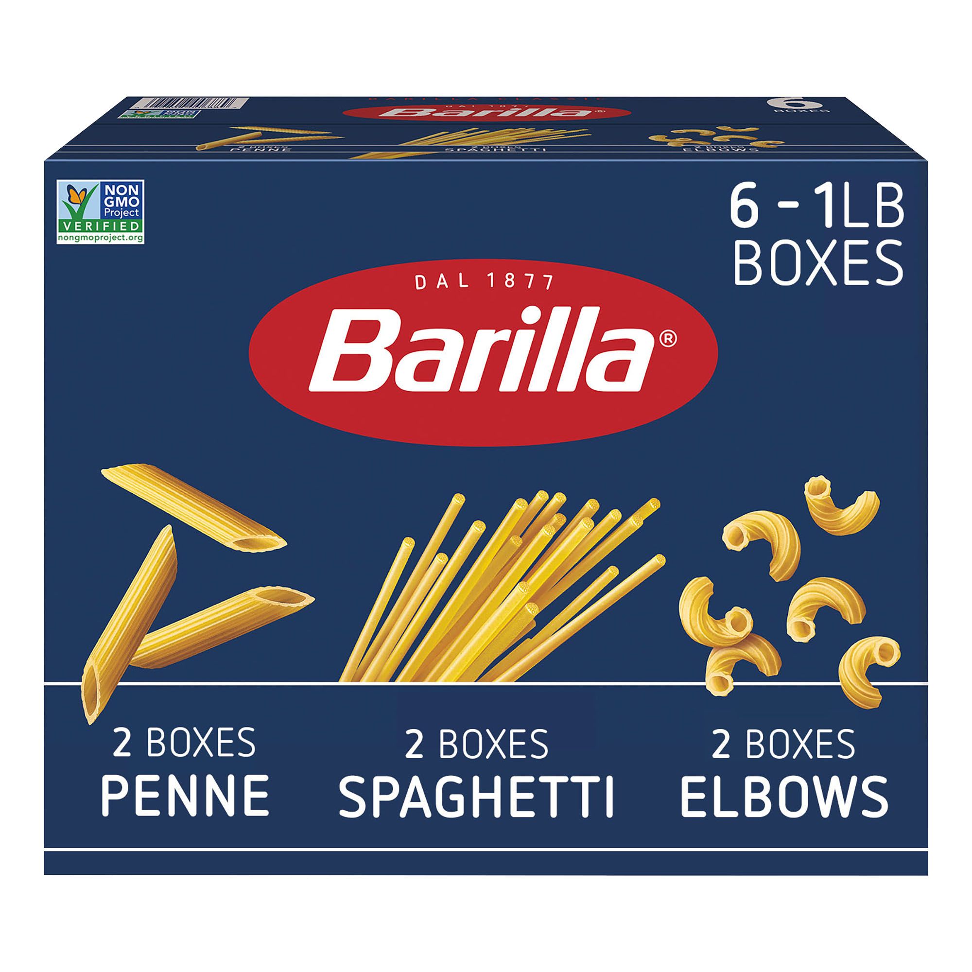 Barilla Pasta Variety Pack, 6 lbs.