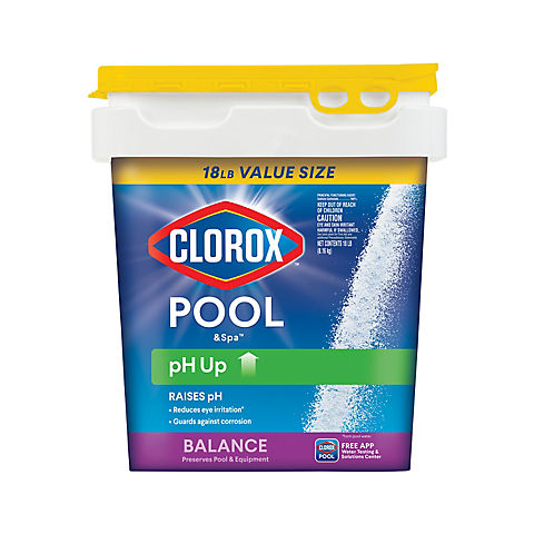 Clorox Pool & Spa pH Up, 18 lbs.