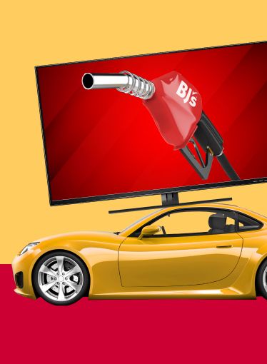 Practically FREE♢ gas when you buy a TV thru 10/21.