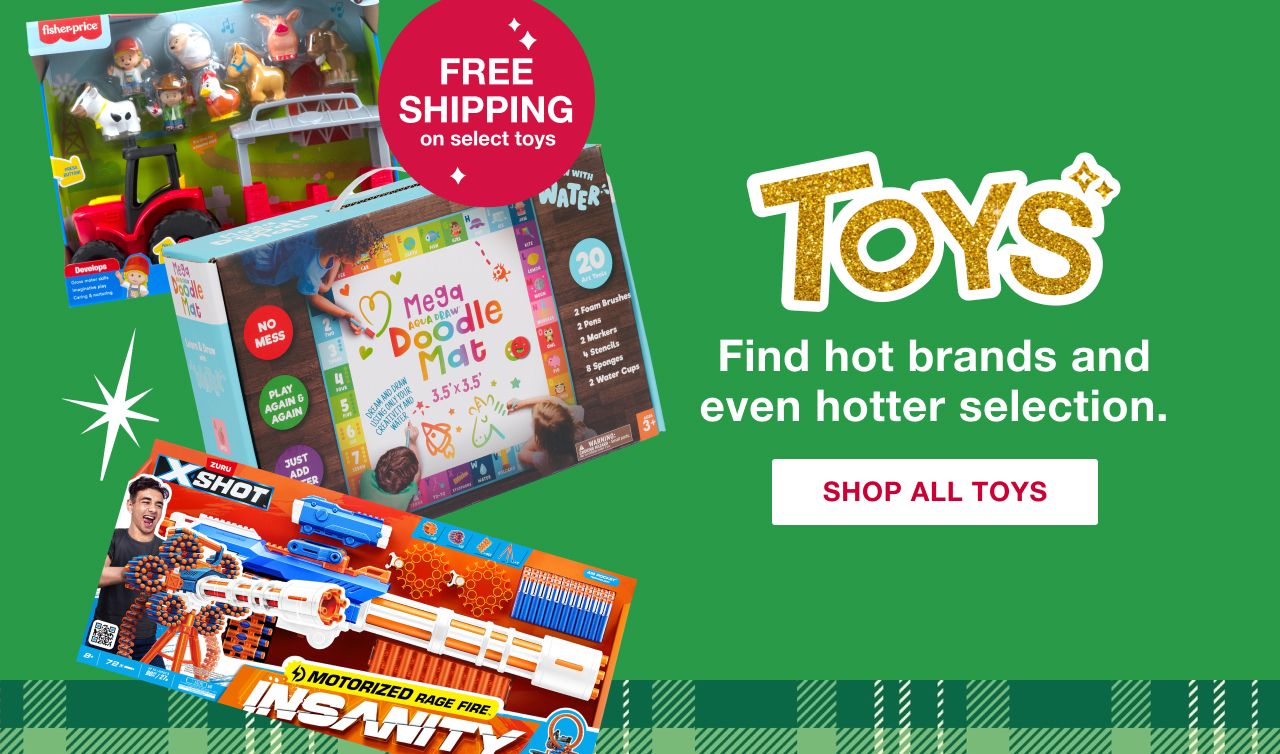 Toys. Find hot brands and even hotter selection. Shop All Toys.