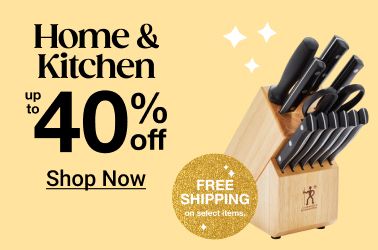 Home and kitchen. Up to 40% off. Plus, FREE shipping on select items. Click to shop now.