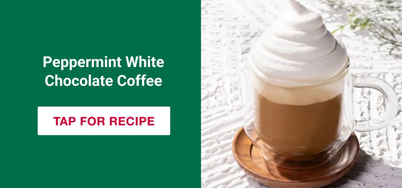 Peppermint White Coffee