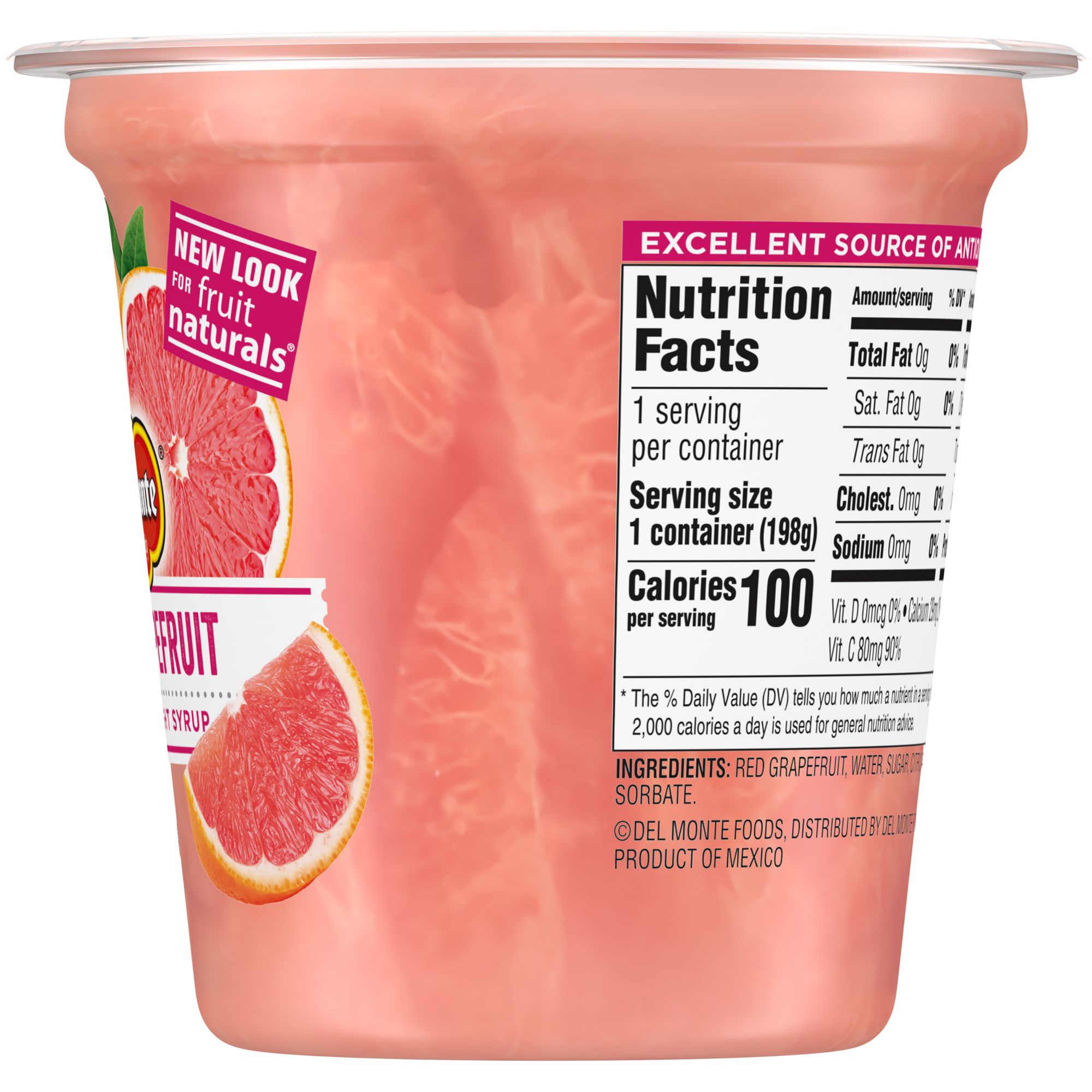 Red Grapefruit - No Sugar Added - 52 oz