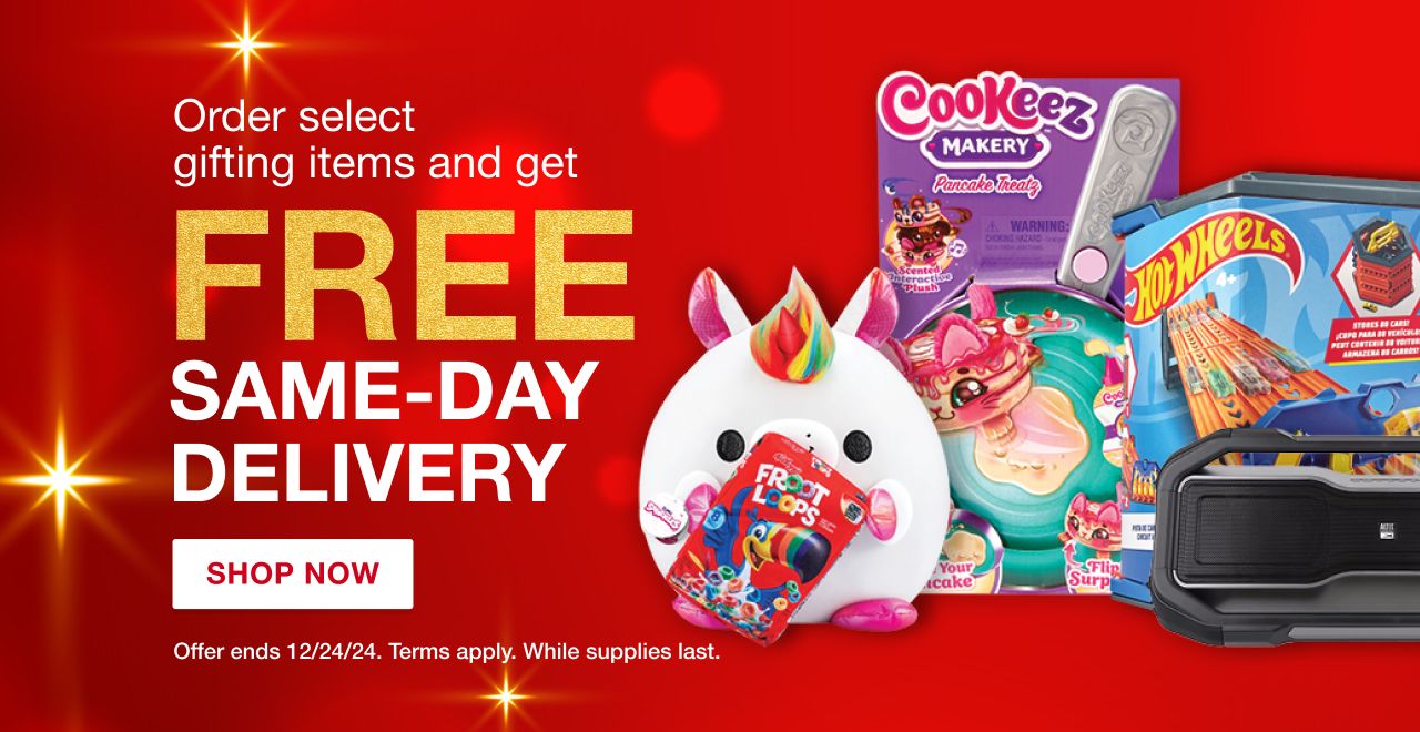 Free Same-Day Delivery on select Gifting items.