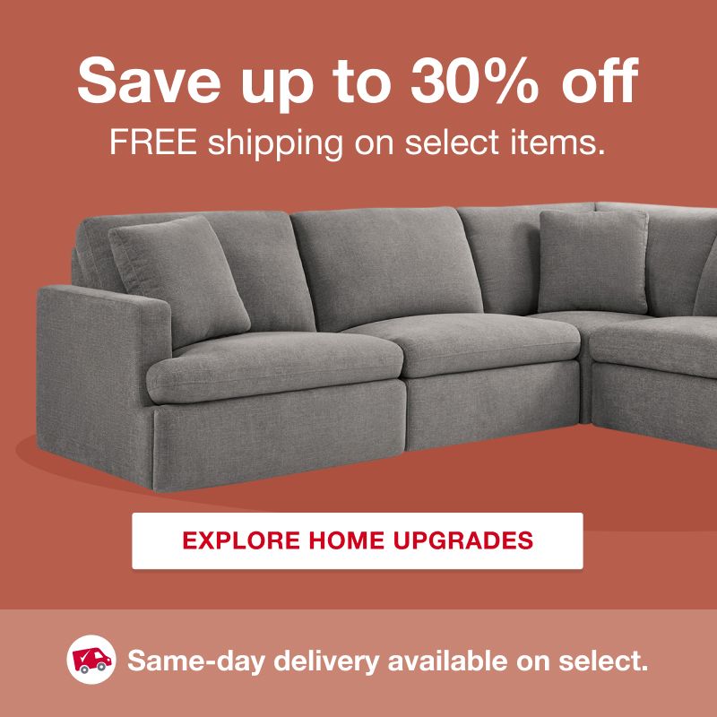 Save up to 30% off. FREE shipping on select items. Click here to explore home upgrades. Same-day delivery available on select.