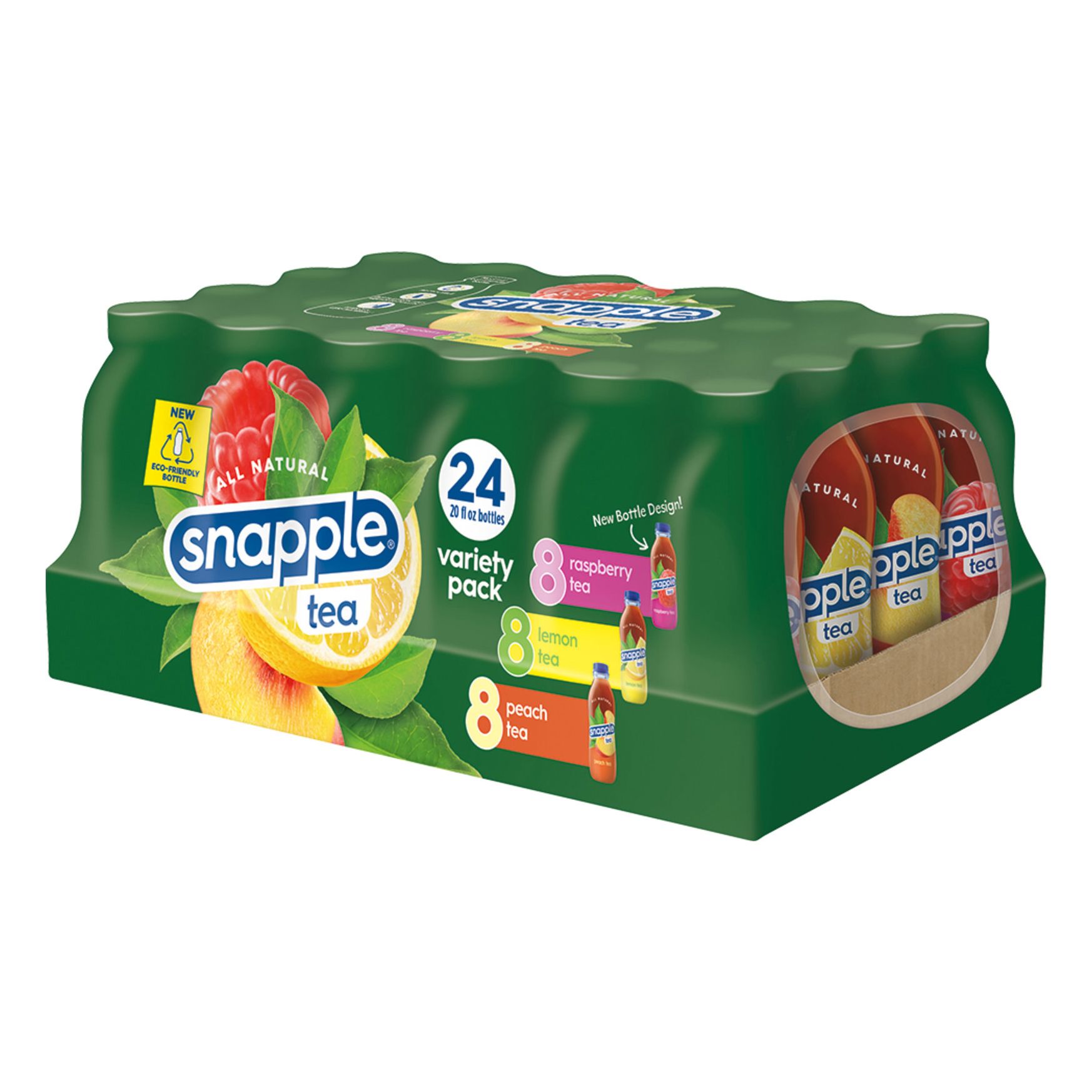 Snapple Juice Raspberry Peach, 16 Fl. Oz, 24 Pack