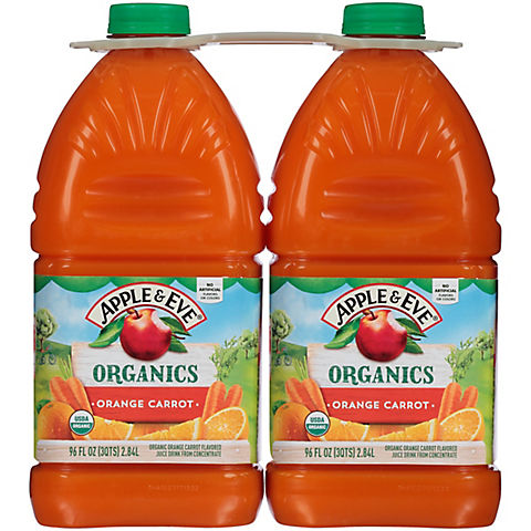Apple & Eve Organic Orange Carrot Juice, 2 pk./ 96 oz.