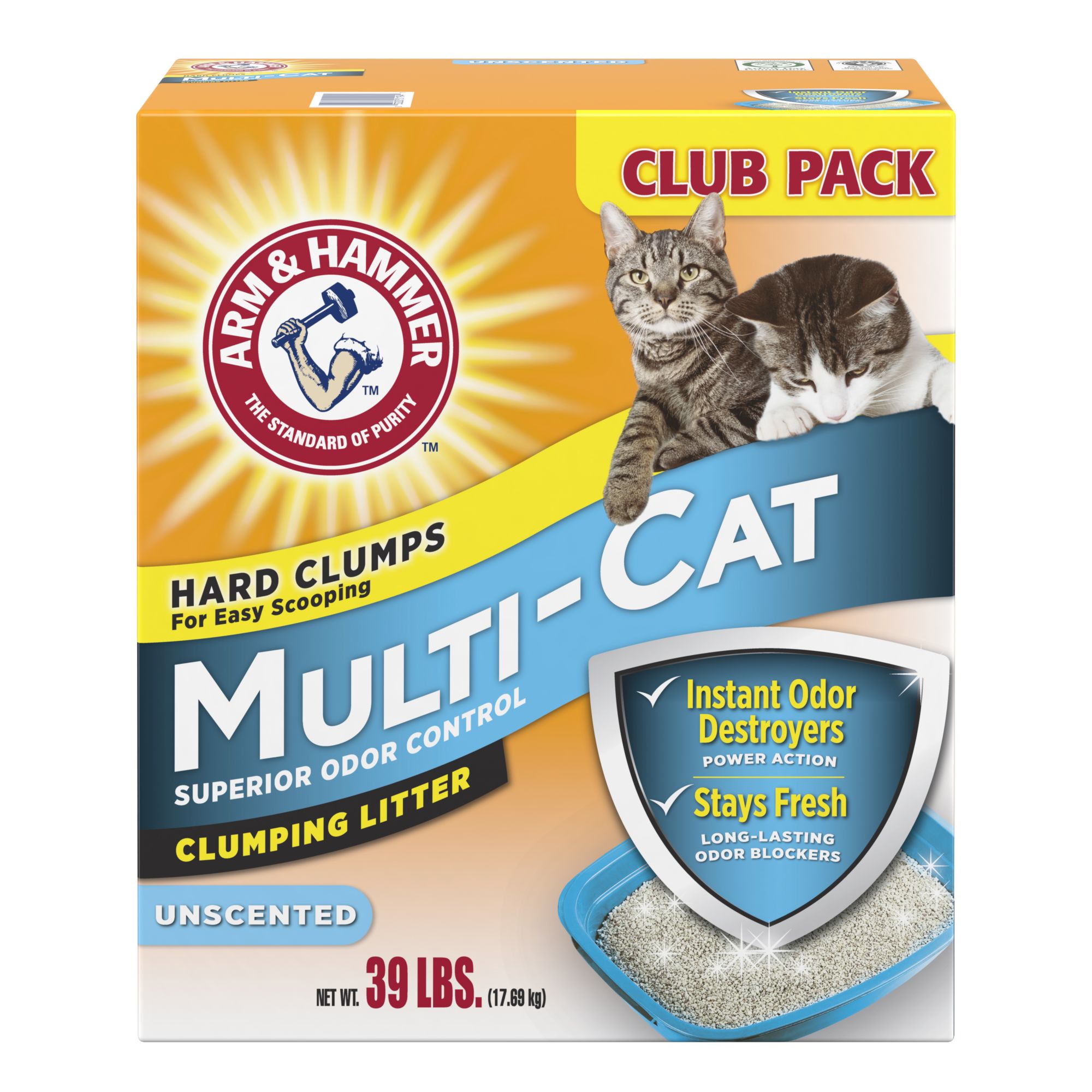 arm & hammer clumping cat litter