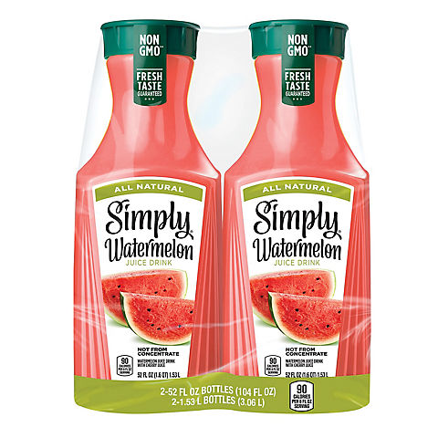 Simply Watermelon Juice, 2 ct.
