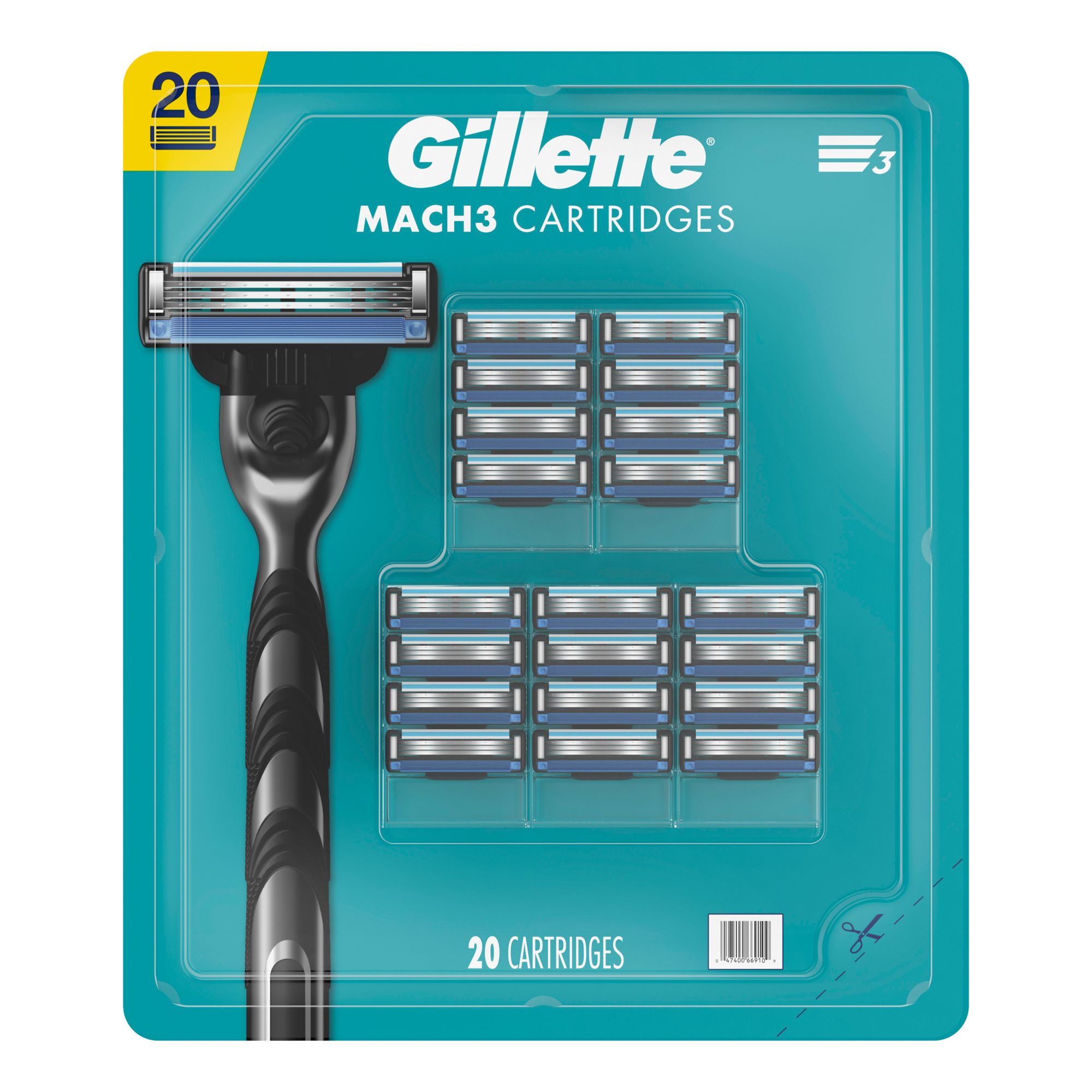 Gillette Mach3 Razor For A Smoother Shave