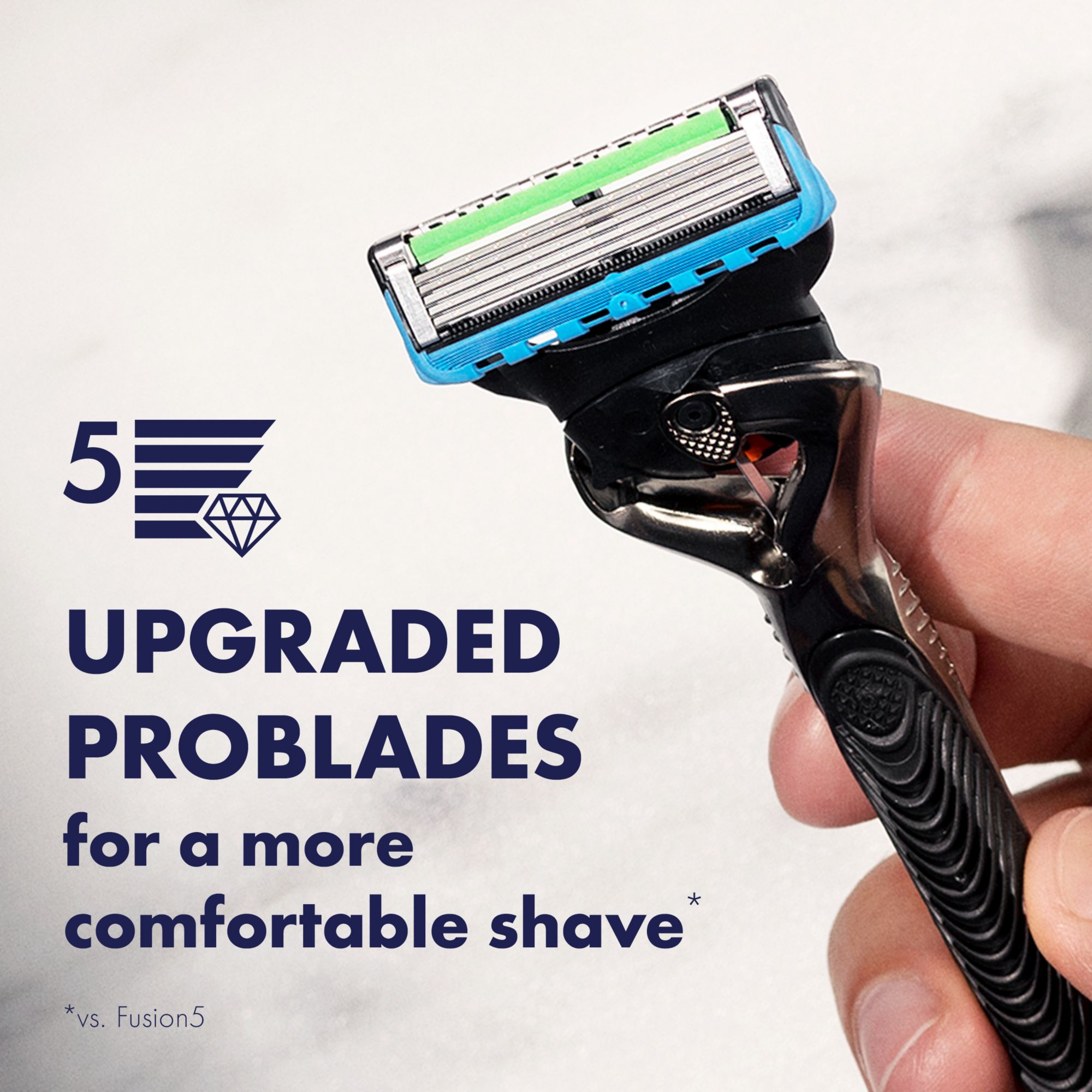  Gillette ProGlide Shield Razor for Men, 1 Gillette