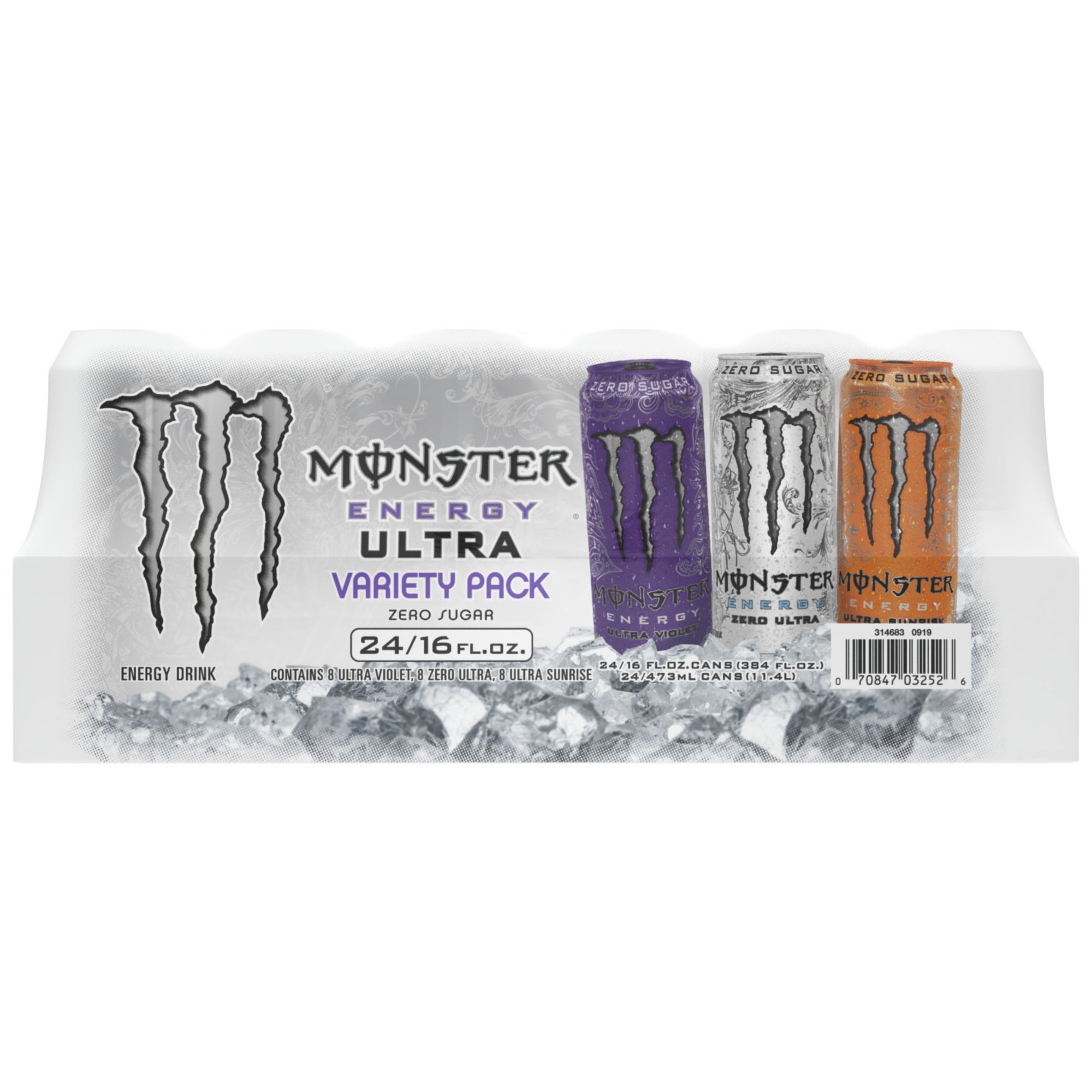 Monster Energy Ultra Variety Pack (16 fl. oz., 24 pk.) - FRE SHIPPING