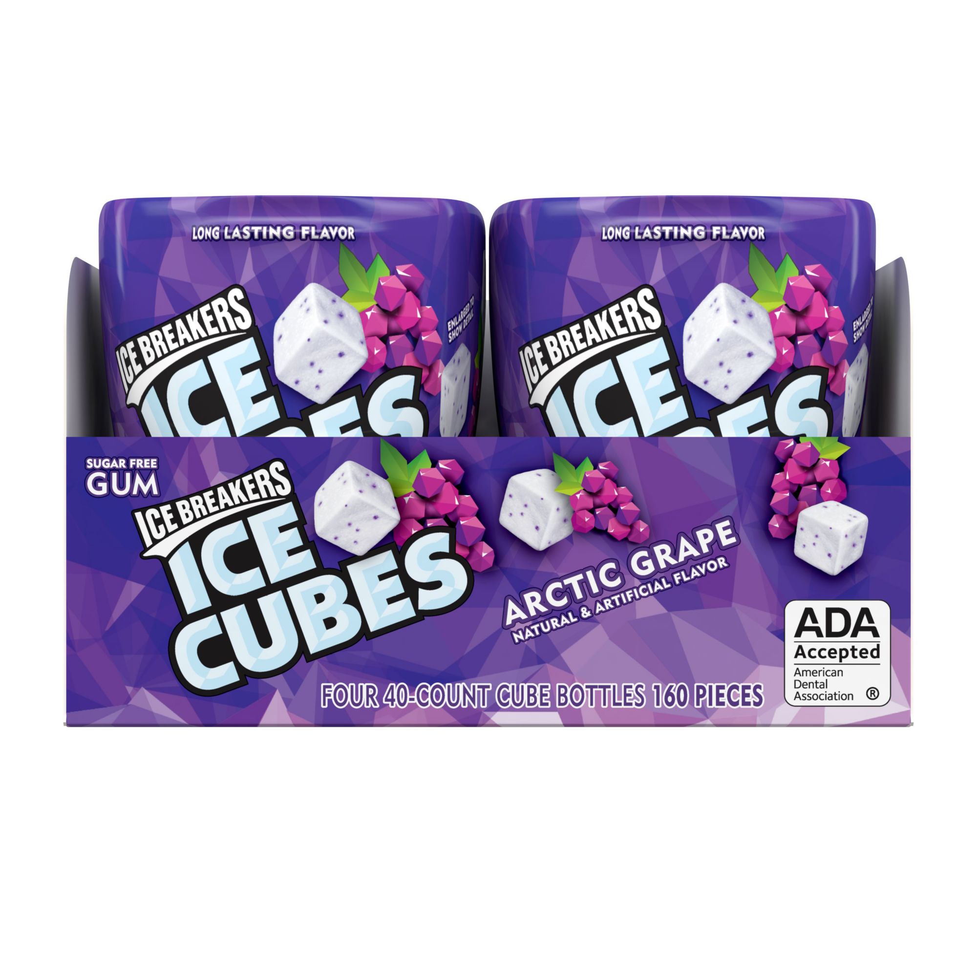 Ice Breakers Ice Cubes Sugar Free Chewing Gum - Arctic Grape