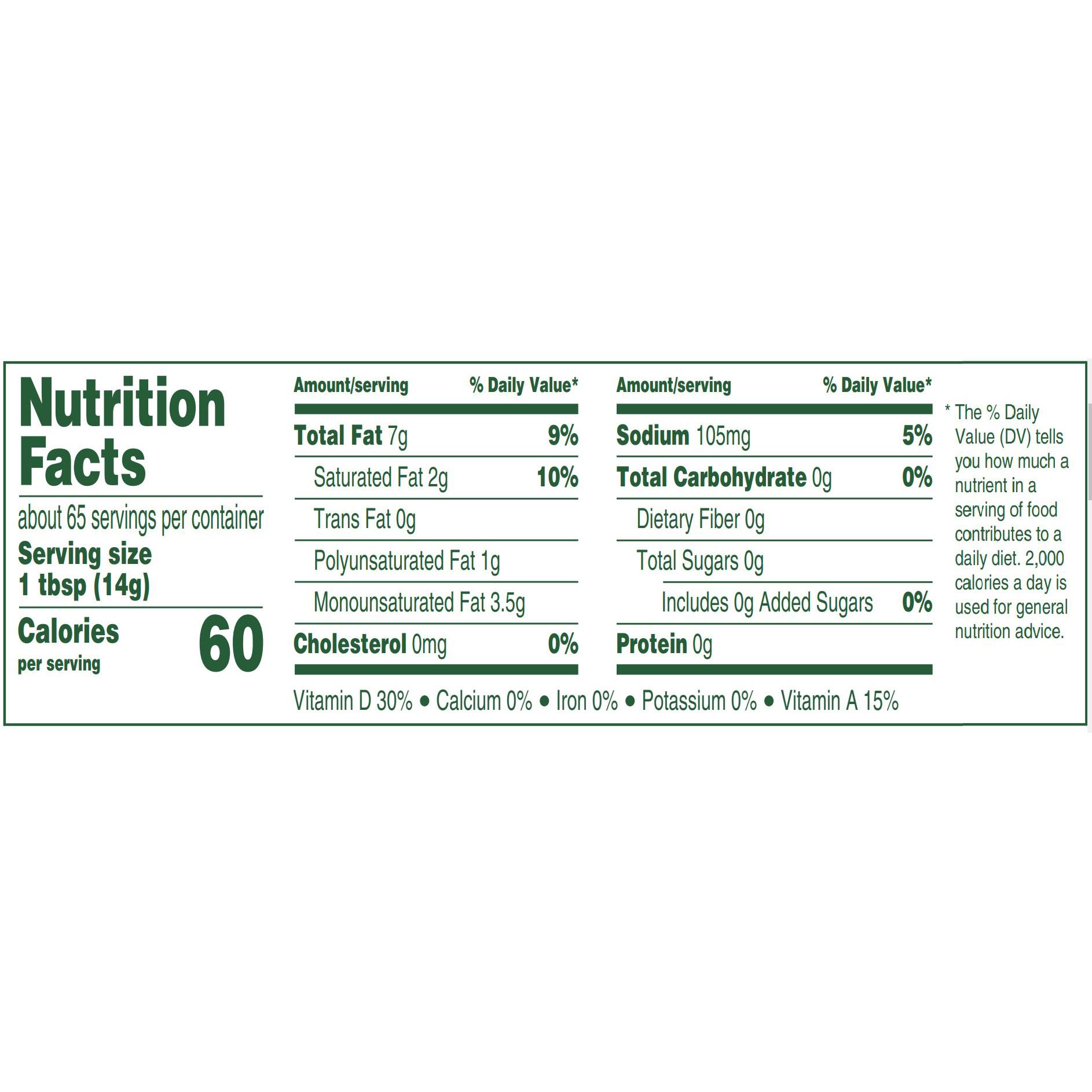 Smart balance light buttery spread Nutrition Facts - Eat This Much