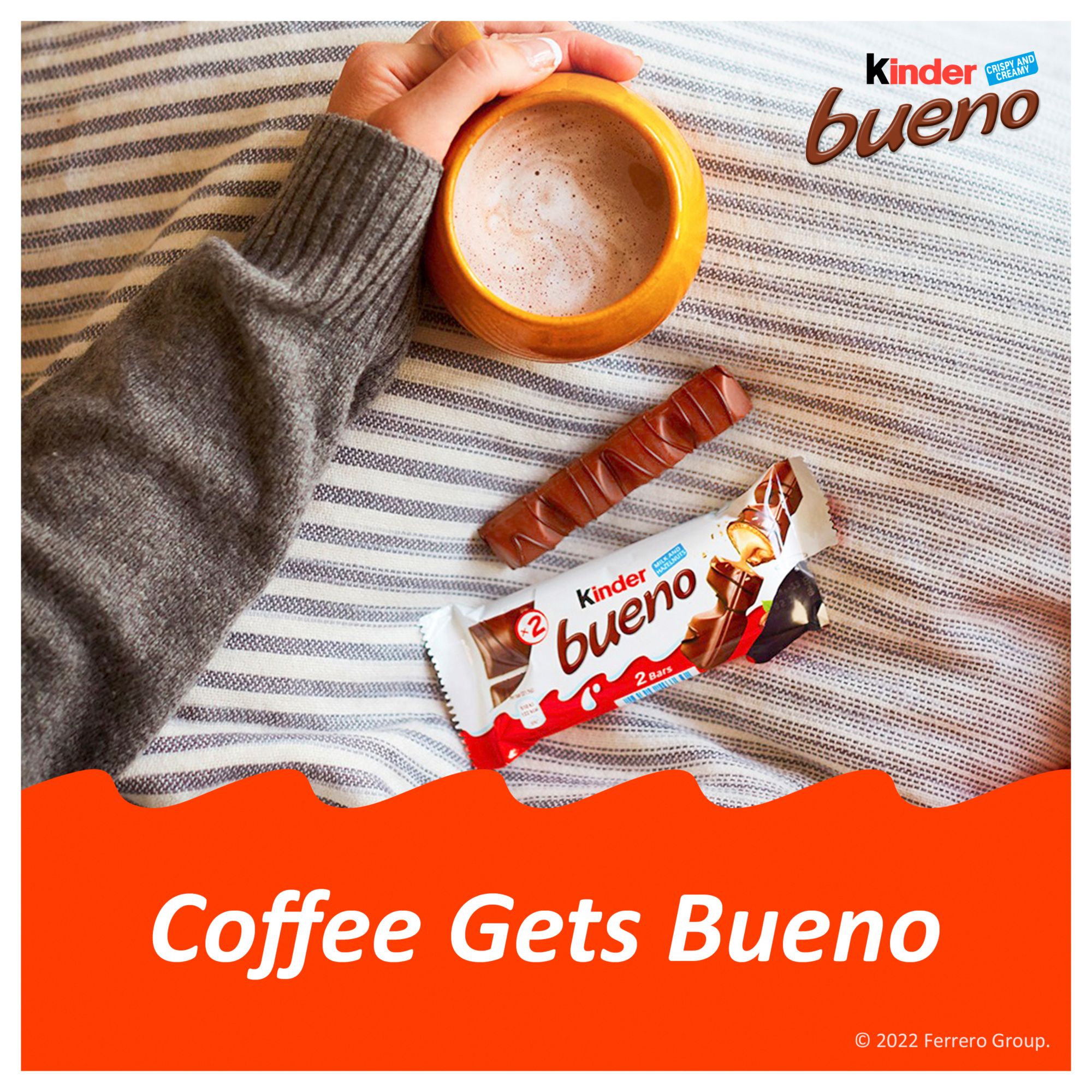 Kinder Bueno: Crispy, Creamy Chocolate Bars - Kinder™ USA