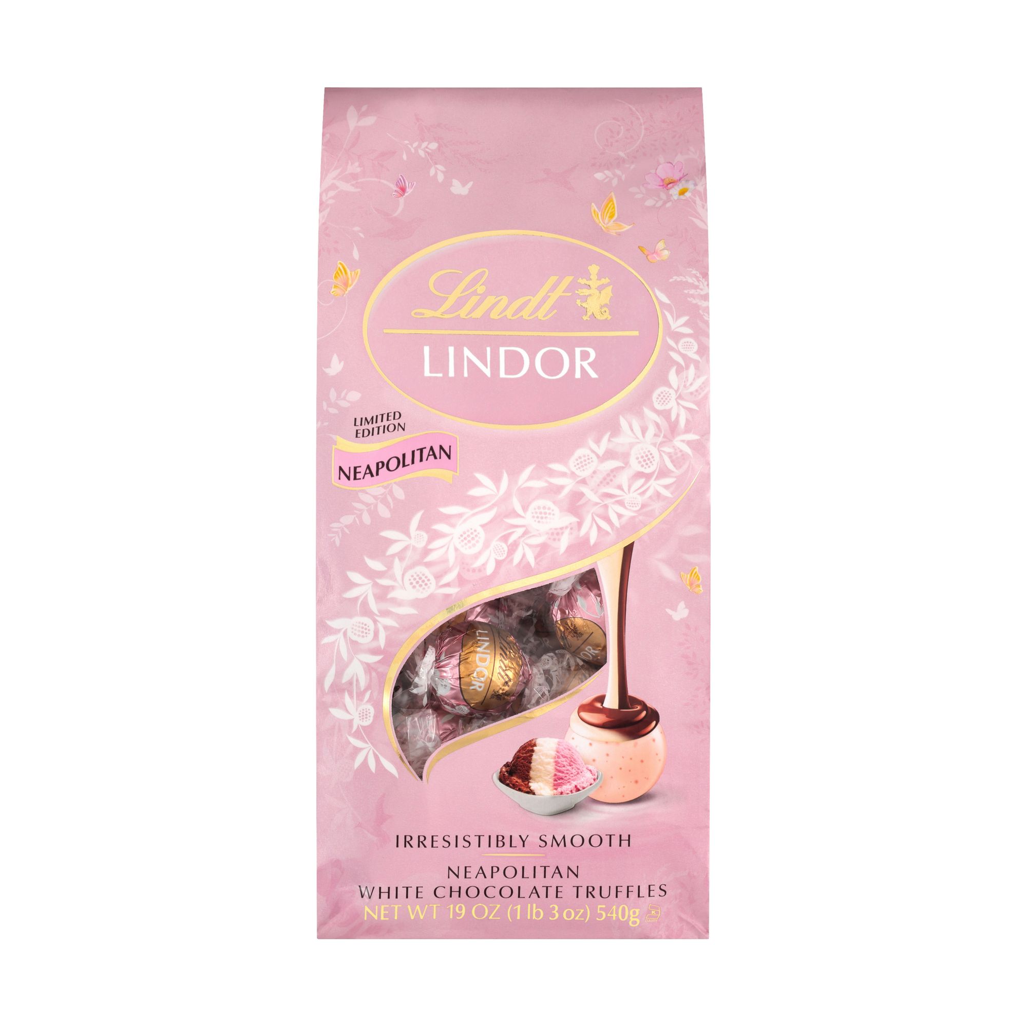 Boules Lindor chocolat blanc 10kg