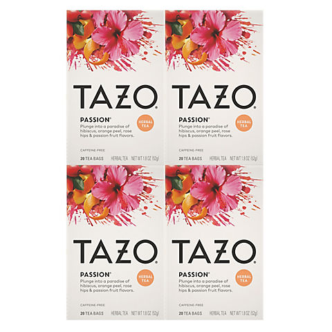 Tazo Passion Tea Bags, 4 pk.