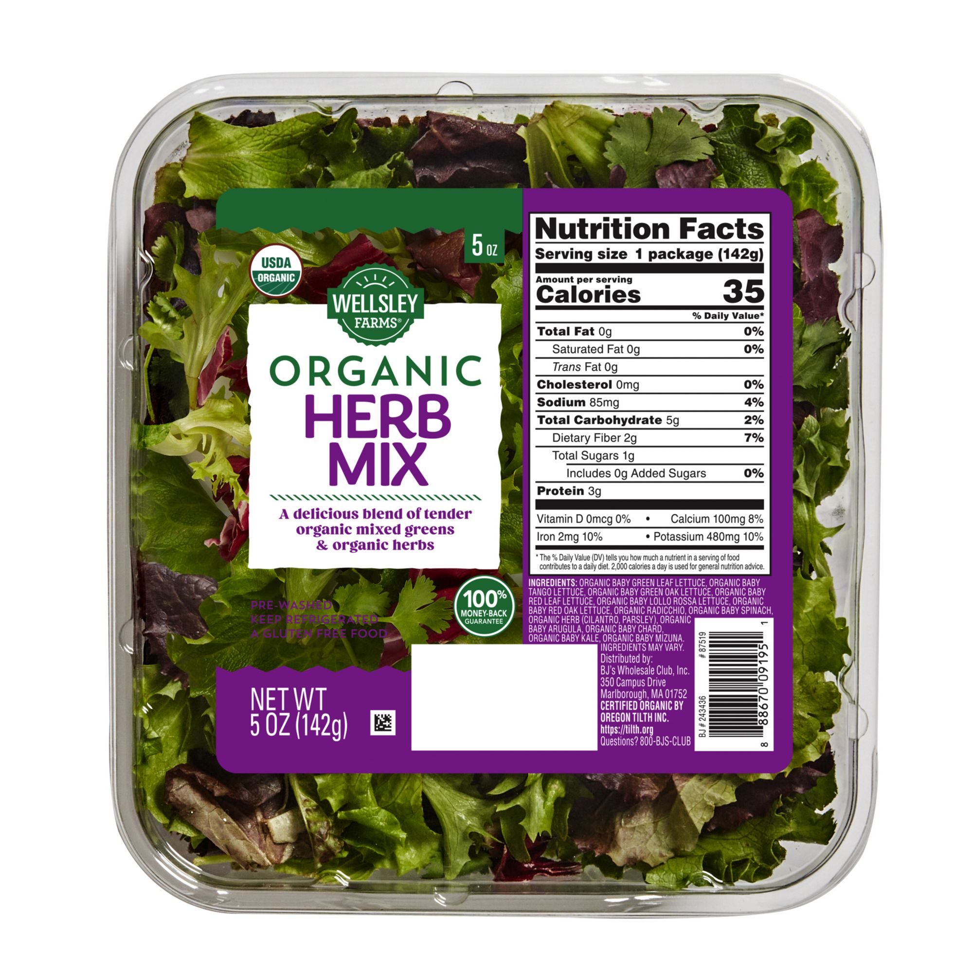 Little Leaf Farms Spring Mix - 4 OZ