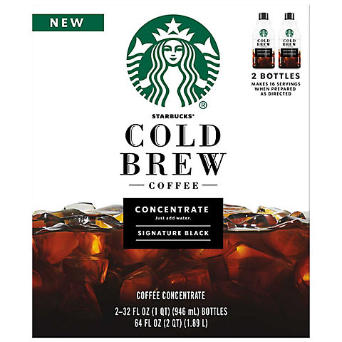 Starbucks Cold Brew Concentrate, 2 pk.