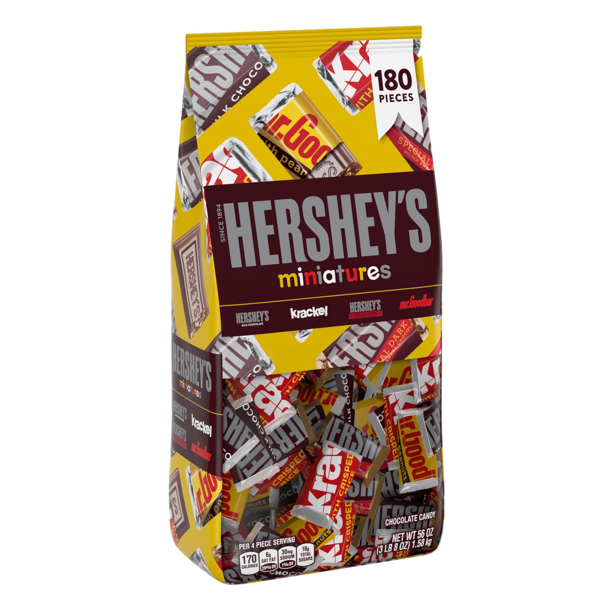 M&M's Dark Chocolate Bar with Minis, 4 Oz.