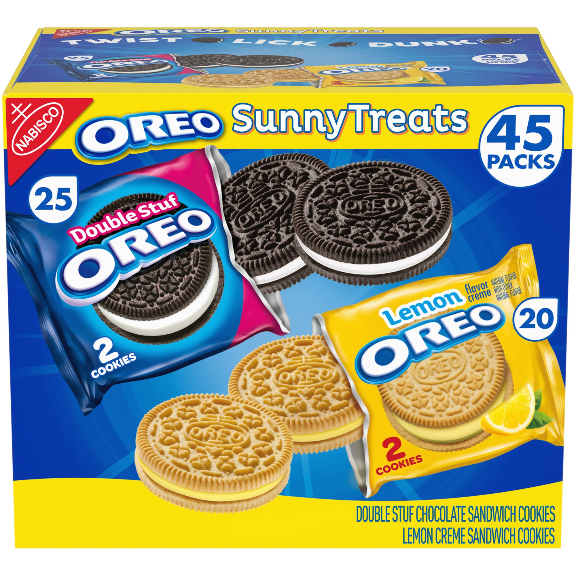 Oreo Sunny Treats Variety Pack Bjs Wholesale Club