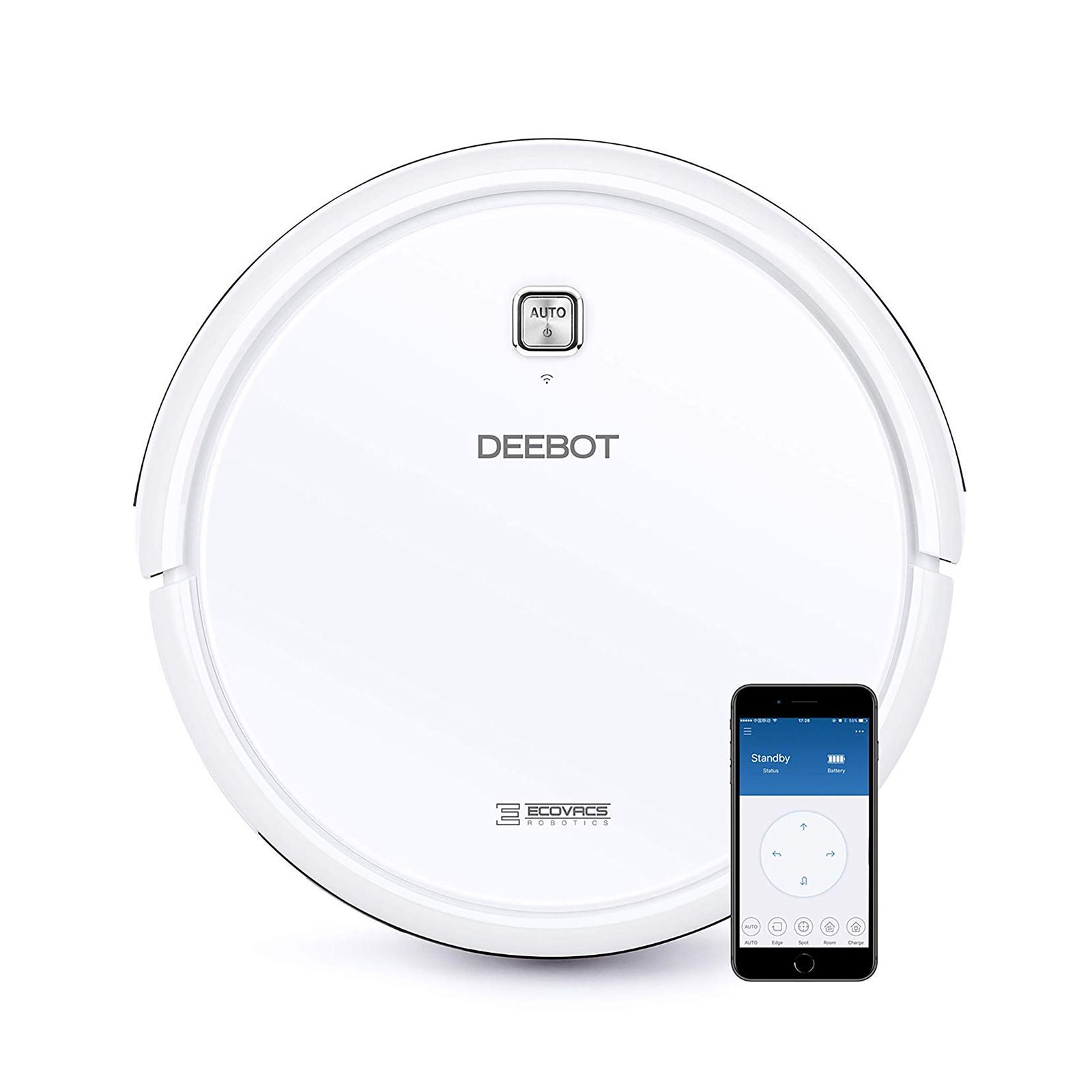 Ecovacs DEEBOT N79W+ Smart Robotic Vacuum Cleaner BJ's Wholesale Club