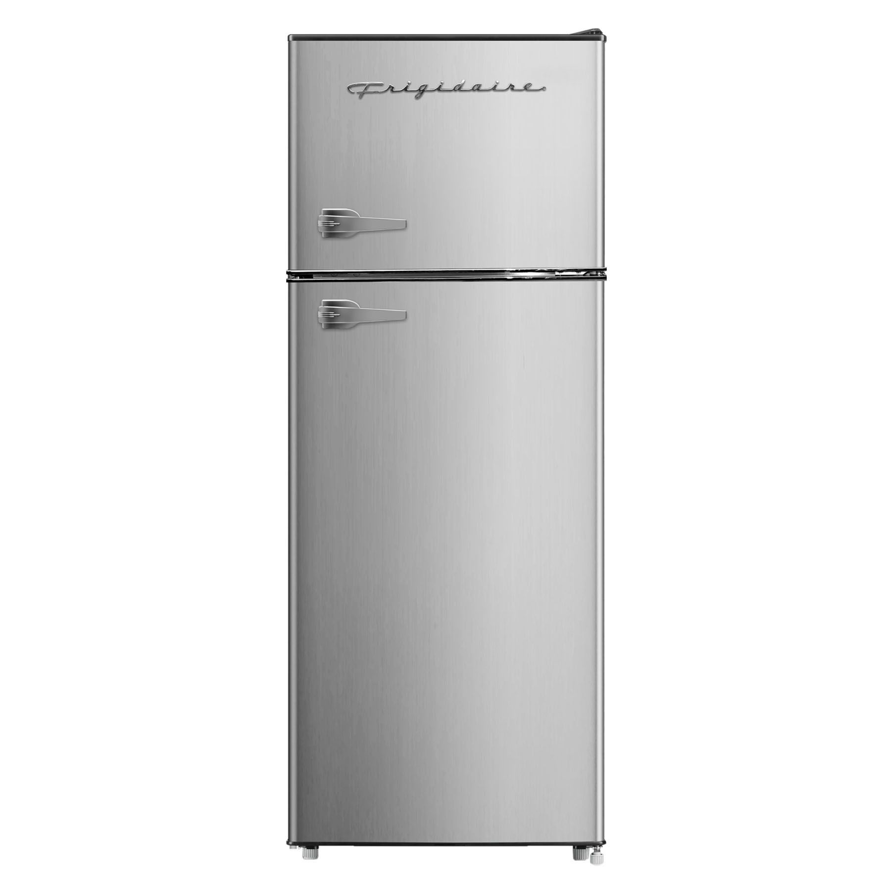 Frigidaire 4.5 cu. ft. 2 Door Mini Fridge in Chrome Trim and