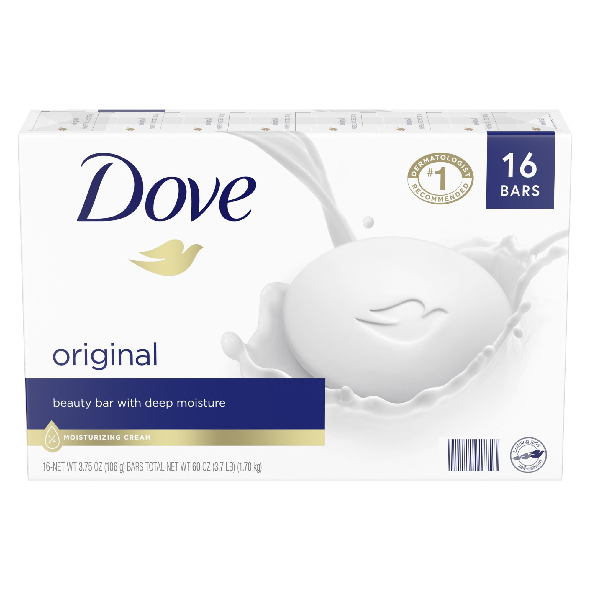 Dove Men+Care Body and Face Bar, Deep Clean - 4 oz, 6 count