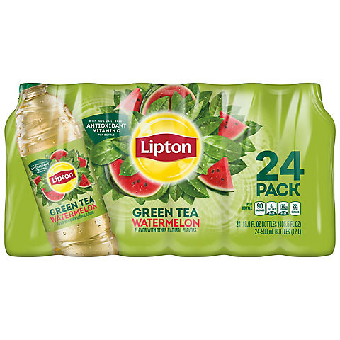 Lipton Green Tea Watermelon Iced Tea, 24 pk.