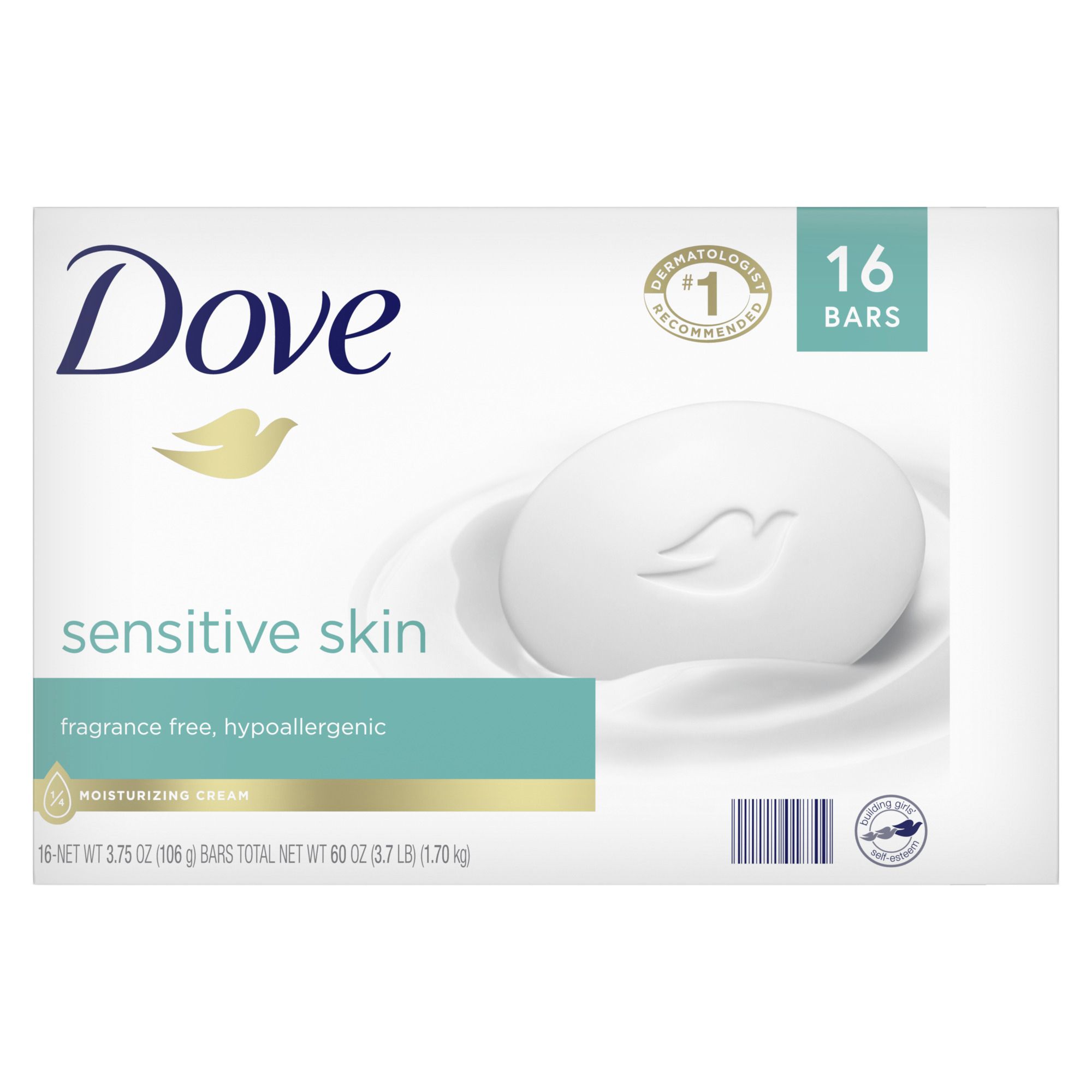 Fresh Unscented Soap, Gentle, Sensitive Skin