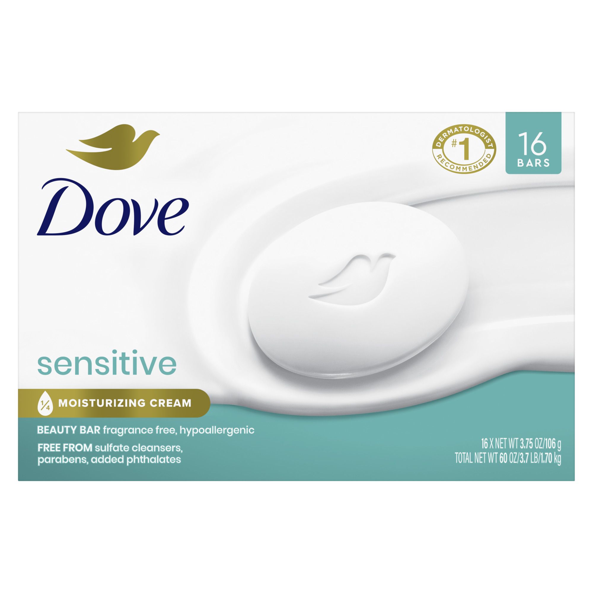 Dove fragrance free deals soap