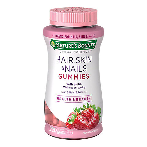 Nature's Bounty Optimal Solutions Hair, Skin, Nails, 220 ct.