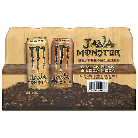 Java Monster Variety Pack, 12 ct.