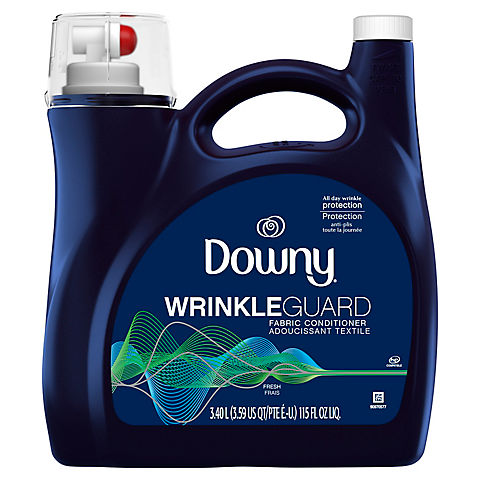 Downy WrinkleGuard Liquid Fabric Softener and Conditioner, 115 oz.