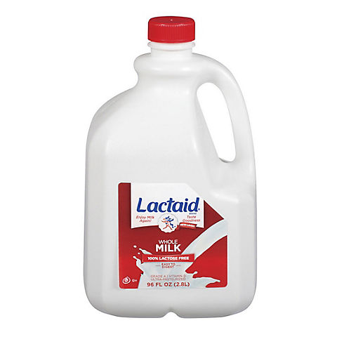 Lactaid Whole Milk, 96 oz.