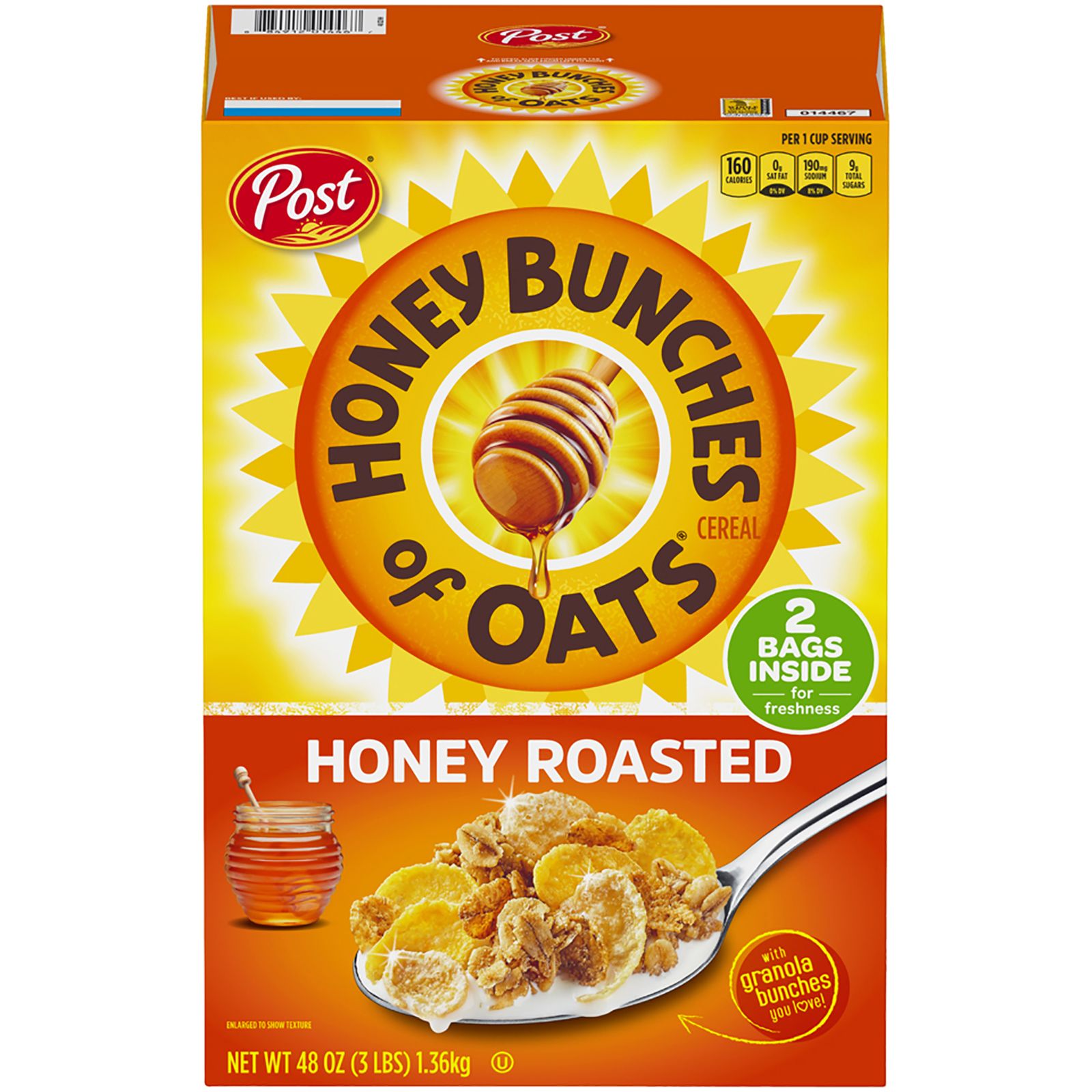 Post Honey Bunches of Oats Honey Roasted